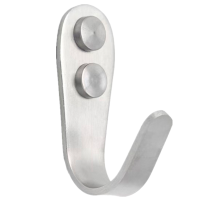 旭目竹 衣帽钩大U钩 不锈钢 个