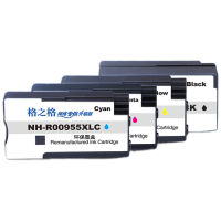 格之格 R00955XLM 墨盒 品红、青、黄、黑 适用惠普8720/8730打印机 备注颜色 单位:支