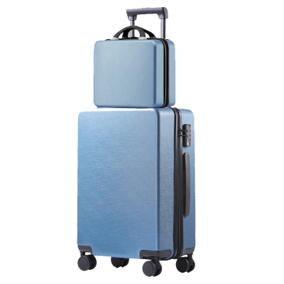 麒霁子母套装旅行箱 海蓝色28英寸拉链款9201TF