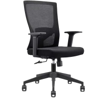 班龙办公转椅黑色转椅+尼龙脚把