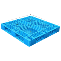 戴劲塑料卡板田字托盘仓储货架垫板防潮托盘新料加厚1200*1200*150mm