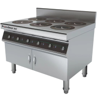 烹巅(Poondear)商用电磁煲仔炉 六头 PD-B300VI-B135 220v 6*3.5kw