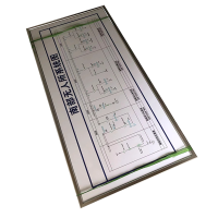 库标 亚克力有机玻璃标识牌 1平方米(平方米)