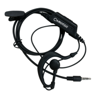 卡诺特3.55接口对讲机专用耳机