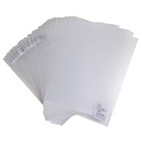 晨光文件夹1个*30透明单页夹单片夹软胶套保护夹ADM94515