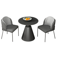 豫龙都 接待桌椅 1桌2椅 套