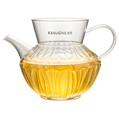 金灶GO-62公道杯玻璃侧把分茶器茶过滤执壶公杯茶海匀杯茶具配件