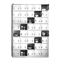 豫众诺 不锈钢碗柜 40门 个