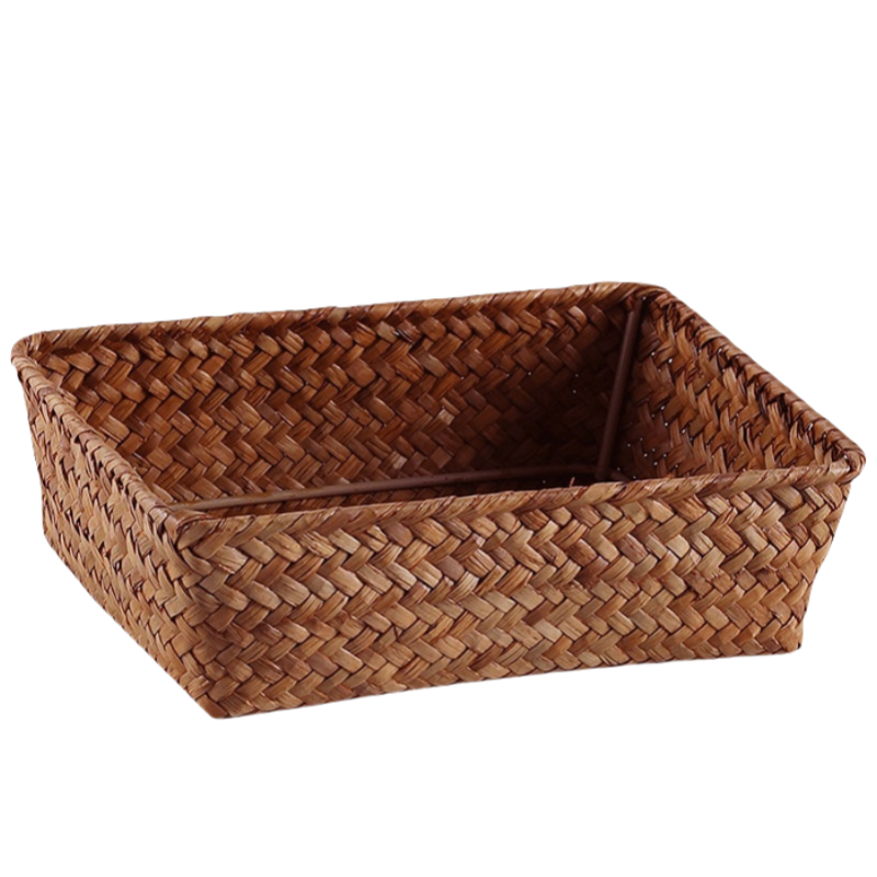 力拓星 仿藤编收纳筐 20cm 个