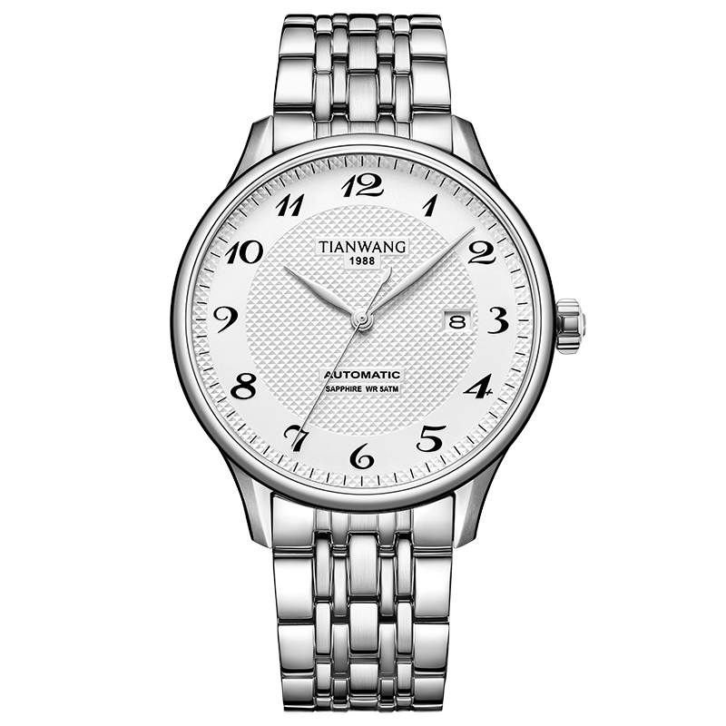 天王昆仑系列机械腕表经典商务休闲男表正品原装男士手表51546