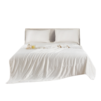 若叶之季 LT-BZ02 200*230cm 雅致提花蚕丝被(计价单位:件)雅致白