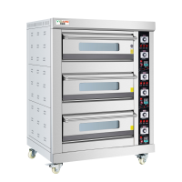 意黛斯(YIDAISI) 大容量大型烤箱商用 烤蛋挞红薯地瓜烘培西点蛋糕面包 经典款YDS-LHD-306J三层六盘