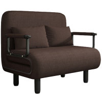 筑亮 沙发床 150*68*85cm褐色 张