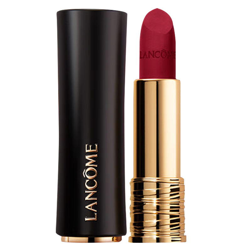 兰蔻唇膏3.4g遮盖唇纹全新菁纯丝绒雾面唇膏#317果敢玫