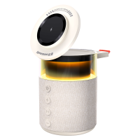 纽曼(Newsmy) HT-554 无线充电蓝牙音箱磁吸桌面手机支架多合一小夜灯音响充电底座