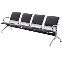 鑫睿辉 连排椅 四人半皮坐垫680*2300*780mm 张