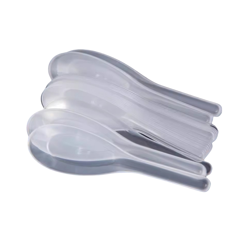 曼迩丹 一次性PP勺 透明100个 /包