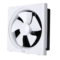 福田 百叶窗换气扇 窗墙通用排气扇厨房油烟排风扇卫生间抽风机 6寸200*200mm 单位:个