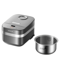 九阳(Joyoung)[0涂层]家用4升电饭煲电饭锅大火力好米饭316L不锈钢内胆多功能焖煮F-40F316L