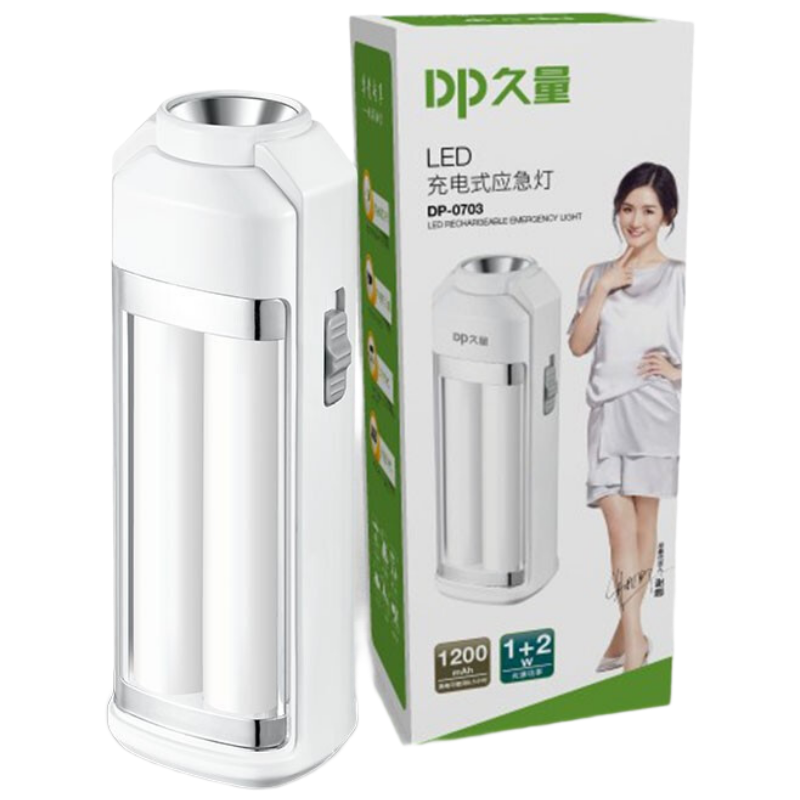 DP 久量 DP-0703 LED多功能应急灯 功率4W 白色 一个装