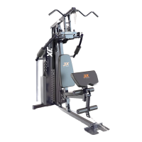 JX1150室内飞鸟单人站高位下拉多功能一体综合训练器健身房器械