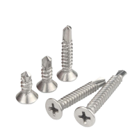 宏瑞泰 不锈钢沉头钻尾螺丝 M4*15 个