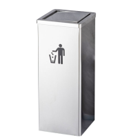 不锈钢垃圾桶 翻盖