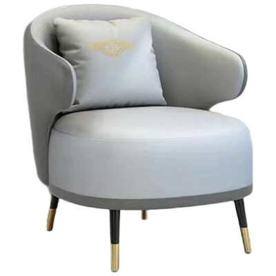 晋舰洽谈沙发组合轻奢售楼处谈判小圆桌洽谈沙发桌子 单人位沙发