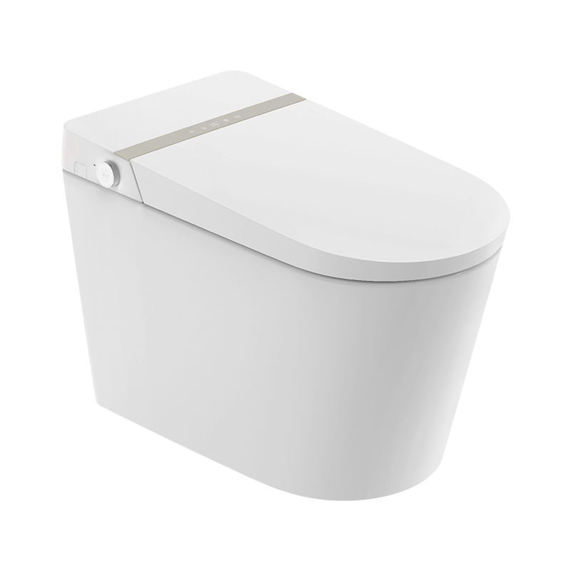 瑞尔特(R&T)智能马桶UVC水路杀菌泡沫盾自动翻盖调温除臭智能坐便器X70-400坑距