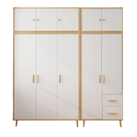 铭思沃木质衣柜2*0.5m套