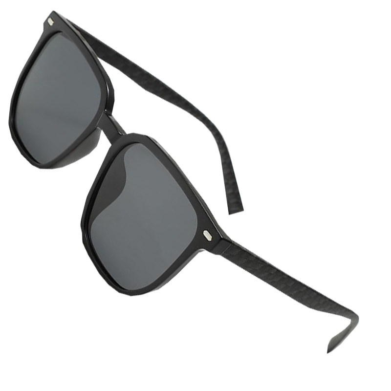 铁青方框复古偏光眼镜PG17 个