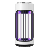 电击灭蚊灯充电款XQN-868电式光触媒灭蚊灯家用诱驱蚊器捕蚊灯二合一灭蚊灯 白色