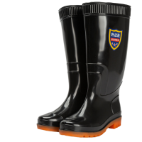 东湖雨雨靴高筒黄底牛筋黑色 39-45码 备注码数 单位:1双