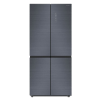新飞336升变频一级能效法式多门家用冰箱纤薄三档控温多维风冷无霜电冰箱BCD-336WK7AT 336升[天穹灰]