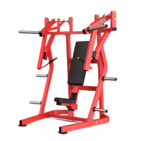 康力强KLQ901商用悍马挂片系列健身房坐姿分动式平推胸力量器械