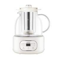 LOTOR徕多养生壶煮茶器办公室煮茶壶电水壶热水壶烧水壶电热水壶迷你玻璃花茶壶LD-ZCQ10抽拉款