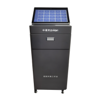 中维安zvian记录仪立式数据采集站自动充电自动采集ZCS-ZWAZ8 25路