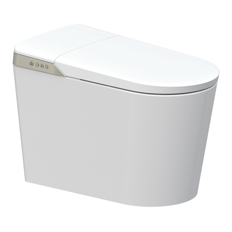 瑞尔特(R&T)智能马桶A5一体机自动翻盖带水箱脚感智能坐便器低音净冲