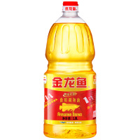 金龙鱼黄金比例调和油1.8L/桶便携小桶装健康家庭选择的调和油1:1:1食用调和油粮油植物油