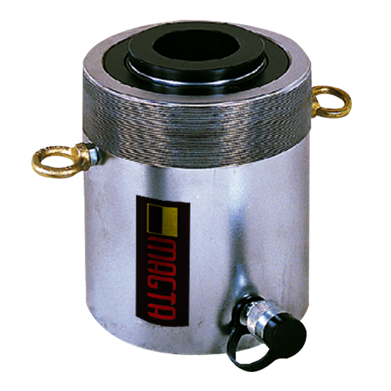 玛吉塔工(MRO MAGTA)分体式单作用中空油缸 中空液压千斤顶43045 13T 8mm 19.5Φmm