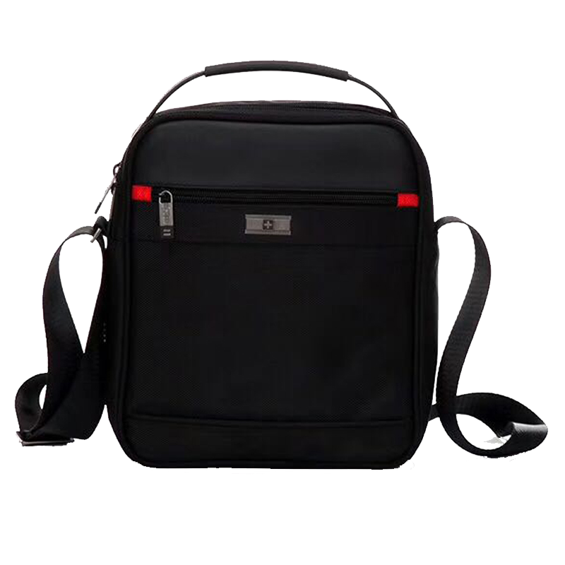 SUISSEWIN瑞士新款多功能商务休闲时尚潮流斜跨包SN17205