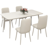 豫龙都 餐 桌四椅套