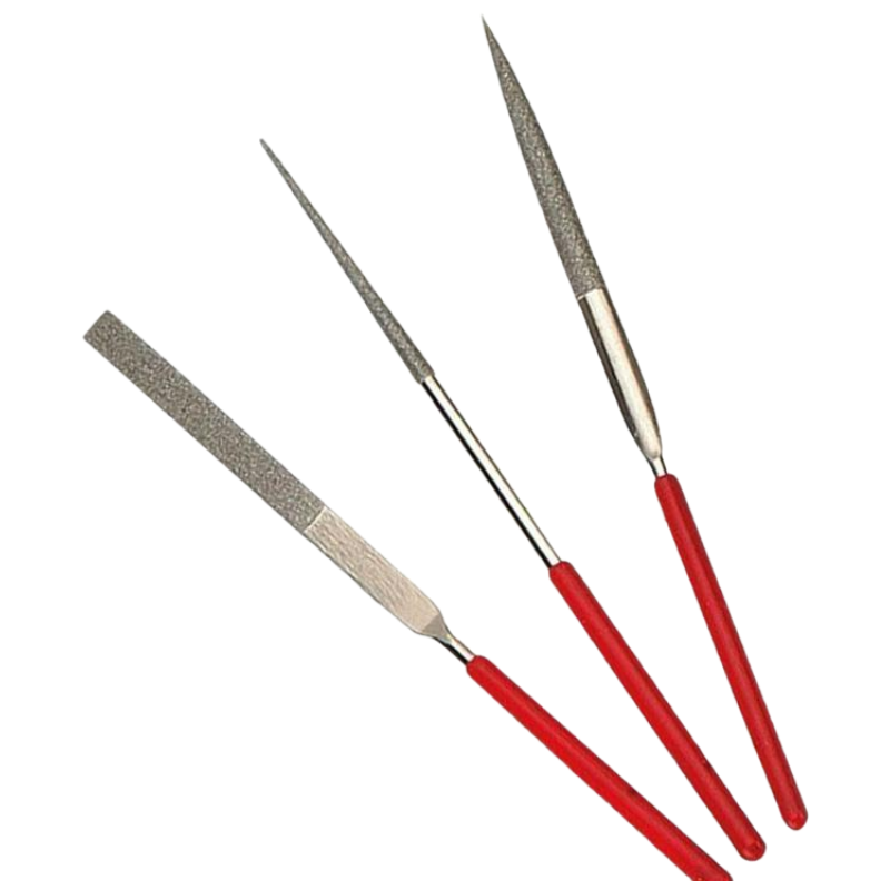 力易得(ENDURA) 金刚石锉 E9052 尖头半圆锉 3x140mm