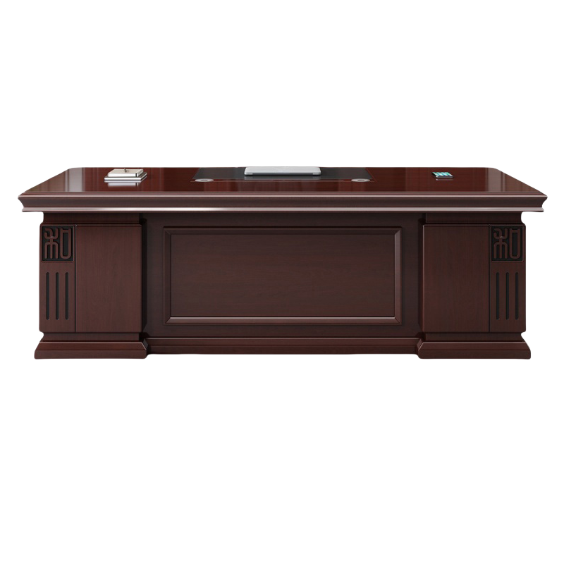 宜掌柜 班桌 2米含大小侧柜 套