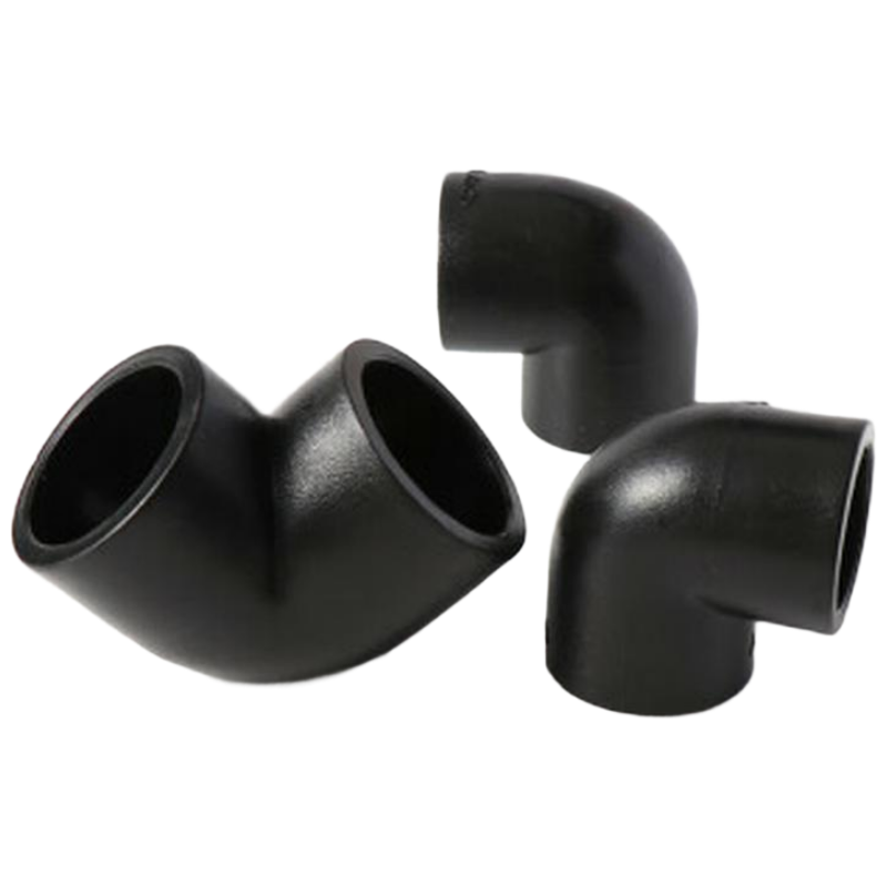 PE 等径90度弯头 承插式 自来水管接头热熔配件 PE L25