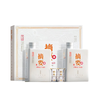 摘要贵州金沙回沙 酱香型白酒 摘要珍品(礼遇版) 53度 500mL 1盒 2瓶