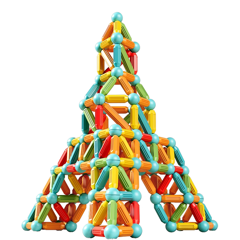 百变磁力棒片儿童2岁益智玩具积木拼装磁铁磁吸宝宝3男孩女孩礼物