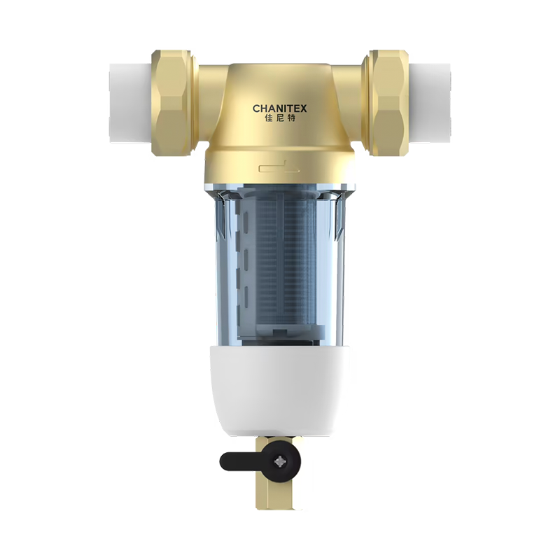 AO史密斯佳尼特家用前置过滤器CPF-H1 全屋自来水过滤净水器 双面膜刮冲洗6t每小时小海参H1系列