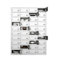 鑫睿辉 40门 餐盘柜 1350*400*1800mm 白色 台