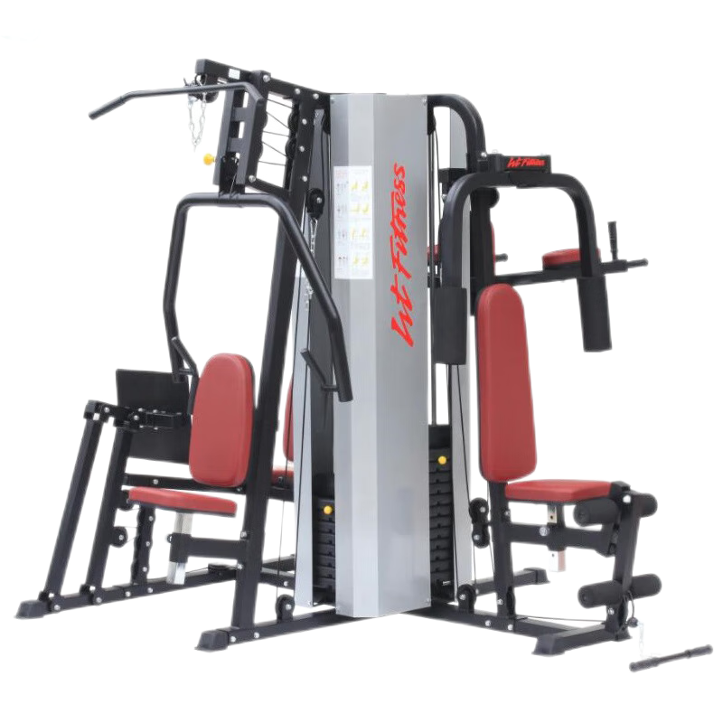 康力强WTH85五人站商用健身房多方位功能组合综合力量训练器械WTH85五人站(钢片配重)